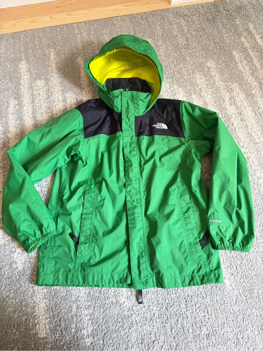 The North Face Kids' Green Hooded Jacket